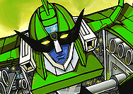 Padanious, Il Robot Verde